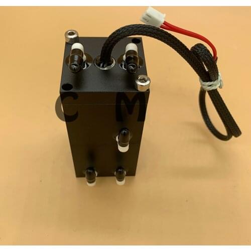 Metal sub ink tank 5 holes with level sensor for UV printing machine Flora Myjet printer ink box cartridge