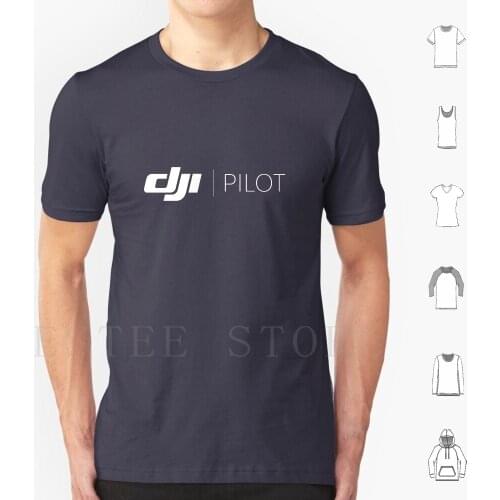 Dji Pilot-C&A Others T Shirt Men Cotton 6Xl Dji Phantom 2 3 4 Mavic Mavic Air Spark Inspire Osmo Pilot Drone Drone Pilot