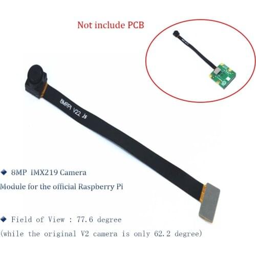 Raspberry Pi Camera Module 77.6 degree FoV Sony IMX219 8-megapixel sensor compatible with raspberry pi 4/3 and 3B