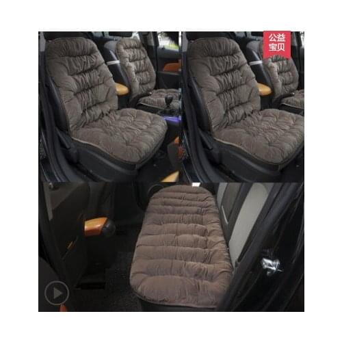 TO YOUR TASTE auto accessories universal crystal velvet car seat cushion for PEUGEOT 3008 2008 4008 5008 308SW 307CC 206CC 307SW