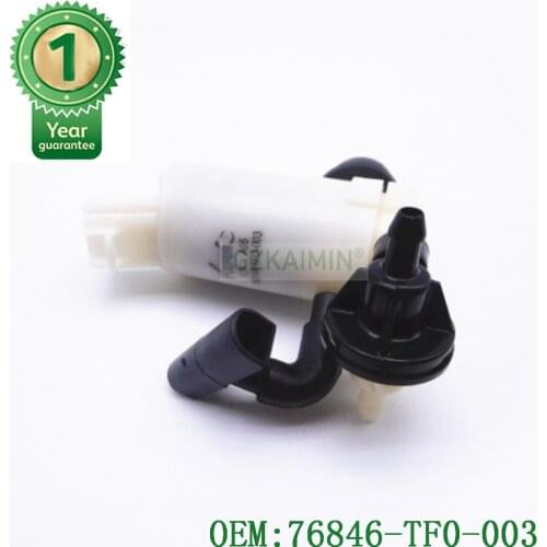 Windshield Washer Pump OEM 76846-TF0-003 76846TF0003 For Honda CR-V CIVIC 0dyssey FIT 2009-2014