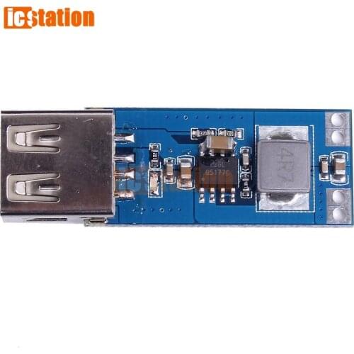 NEW DC-DC 2.5V-5.5V To 5V 2A Step Up Power Module Power Bank Boost Converter Board USB Vehicle Mobile Charger