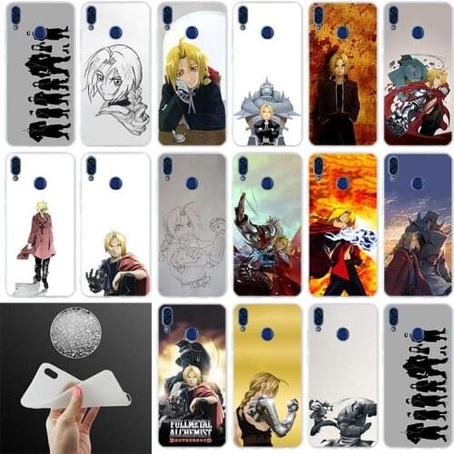 Soft Silicone Cover Phone Case Fullmetal Alchemist anime For Huawei Honor 30 20 10 9 Lite 9a 8a 7a pro 8x 10i 30s