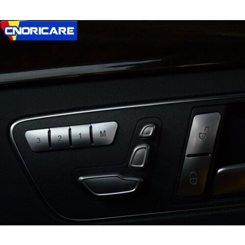 Car Styling Seat Memory Buttons Sequins Decoration For Mercedes Benz GLA CLA GLE GLK ML GL A B C E Class Interior Stickers