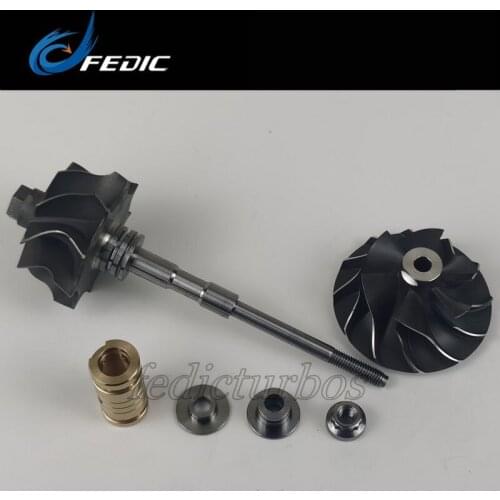 Turbo shaft and wheel rotor assembly GT1749V 724930 for Audi Seat Skoda VW 2.0 TDI 100/103 Kw 136/140 HP BKD AZV BKP 2003