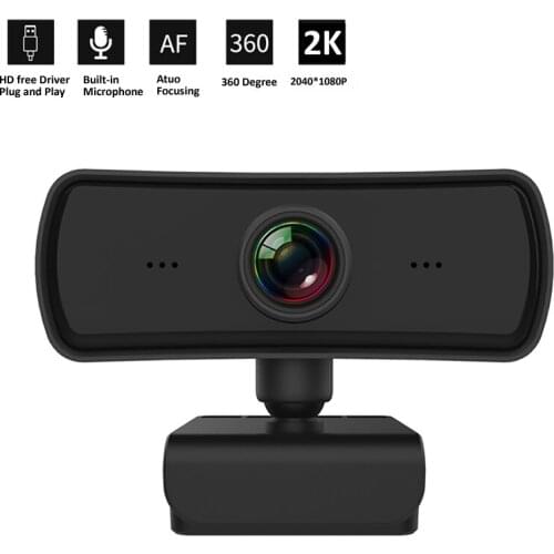 1080P Webcam HD Computer PC WebCamera with Microphone Rotatable Cameras For Live Broadcast Video Calling Conference Work