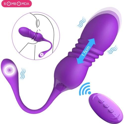 Wireless Remote Control Vibrator Vibrating Eggs Ben Ba Wall Balls Vibrator G Spot Clitoris Massager Adult Sex toys for Women