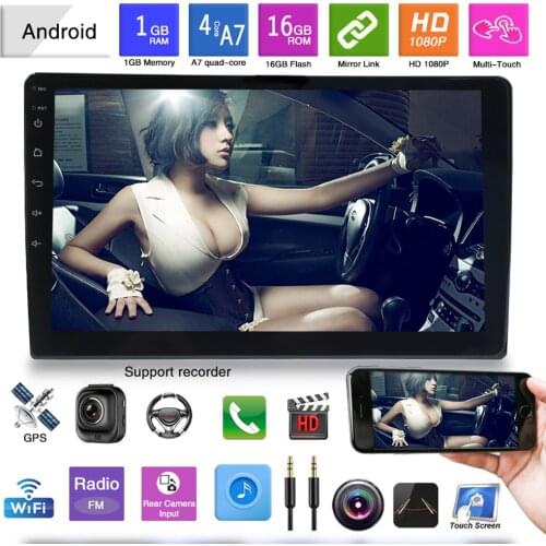 10 INCH Android GPS Navigation Autoradio Multimedia DVD Player Bluetooth General Automobile Items Reversing Video Integrated