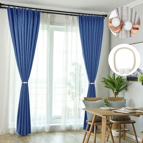 2019 Magnetic Curtains Tieback 1pcs Party Magnet Curtain Buckle Creative Wall Decor Clip Curtains Holder for Hotel Drop Shipping