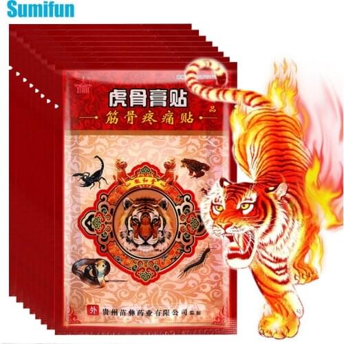 80Pcs Tiger Balm Pain Relief Patch Rheumatoid Arthritis Massage Stickers Neck Lumbar Muscle Joints Analgesic Medical Plaster