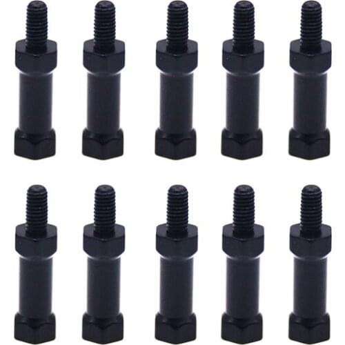 TCMM FPV M3x15mm+6mm Threaded Hex Standoff Pillar Aluminum Column Spacer for FPV Racing Drone Parts