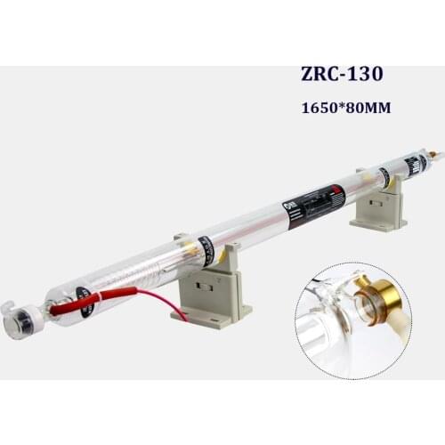 Co2 Laser Tube Catalyst 130W Co2 Laser Tube With 10000 Hours Lifespan Zurong