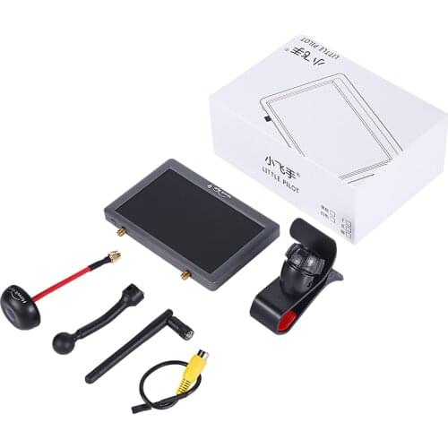 Hawkeye Little Pilot IV 4 Built In DVR 800*480 5inch Display 5.8G 48CH Diversity Dual Receiver FPV Monitor for RC Drone Vehicle