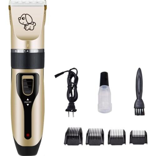 Pet cat electric trimmer Rechargeable Low-noise Pet dog Hair Clipper Remover Cutter Grooming Hair Cut Machine Dog Hair Trimmer