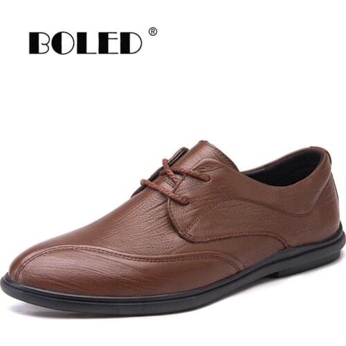 Handmade Classic Casual Shoes Natural Leather Shoes Men Comfortable Men Shoes Moccasins Walking Flats Zapatos Hombre