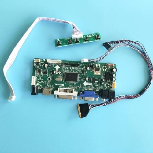 Kit for LP156WH3-TLS1/LP156WH3-TLS3 1366x768 40pin 15.6" Display HDMI+DVI+VGA LCD LED Display Controller Board Panel M.NT68676