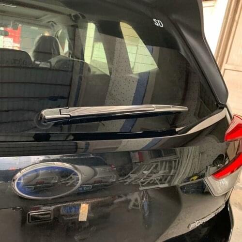 For Subaru Forester SK 2019 2020 ABS Chrome Rear Window Wiper Arm Blade Cover Trim Garnish Molding 4pcs Car Styling Accessories