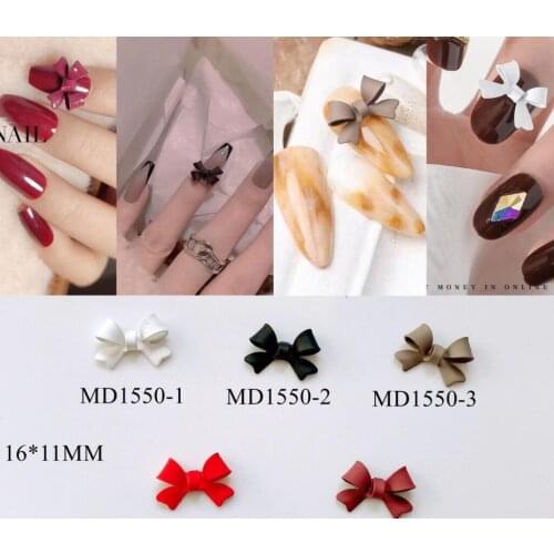 100Pcs Butterfly Bow-knot Nail Art Stud Rhinestone Crystal, 3D Bow-knot Aurora Nail Charm Rivet for Butterfly Nail Art Gem Stone
