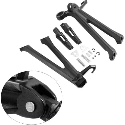 Motorcycle Rear Passenger Foot pegs Footrest Bracket For Suzuki GSXR 600 GSXR750 2011-2018