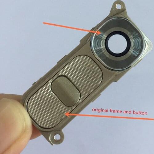 For LG G4 H815 F500 VS986 Original Mobile Phone Cases New Rear Camera Glass Lens With Power Volume Button Key Cover + Tool