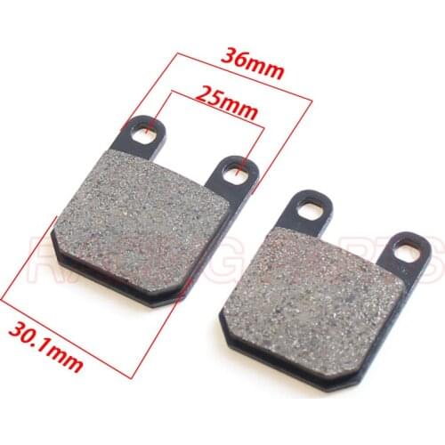 Motorcycle front rear Brake disc Pads for Motocross ATV 110cc 125cc-160cc Pit Dirt Bike SDG SSR