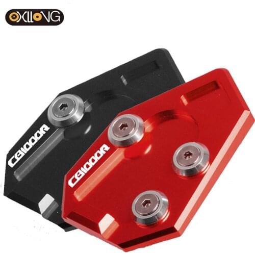 For Honda CB 1000R cb1000r 2008 2009 2010 2011 2012 2013 2014 2015 Kickstand Foot Side Stand Extension Pad Support Plate CB1000R