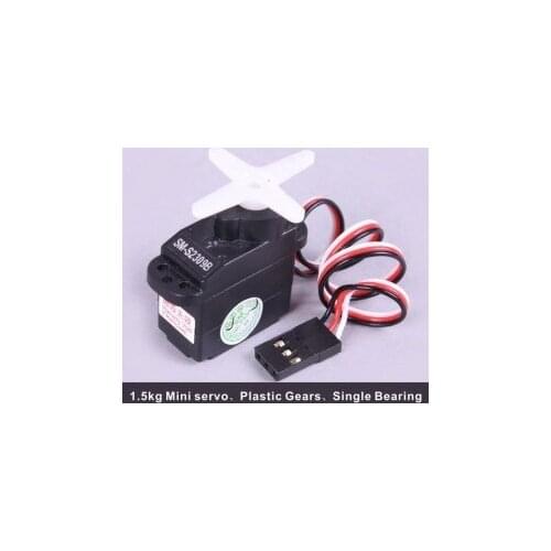 Spring RC Analog Servo SM-S2309B 1.5kg/10.3g 24T Hitec (Single Bearing) W/ Metal Gears