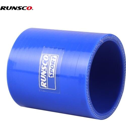 Silicone Txubing Hose Intercooler Turbo Intake Pipe Coupler Hose Universal Straight ID 45/51/63/76/89mm Length 76mm