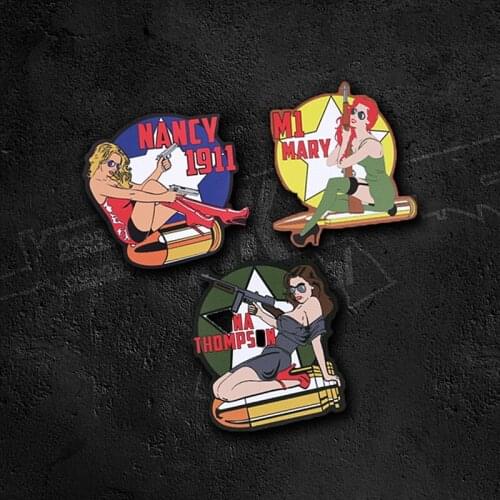 Sunglasses Royal Sister Tactical Nancy 1911 Adhensive Sticker Military Notebook Skateboard Locomotive Cell Phone DIY Decoration