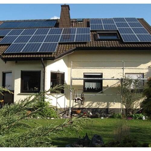 Solar System 3000W 5000W 220V Solar Panel 300w Pure Sine Wave Hybrid Inverter 3000W Controller MPPT Battery Off Grid System Home