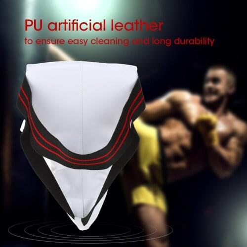 Brand New Men Taekwondo Groin Guard Boxing Karate Jockstrap Sanda Crotch Protector Made From High Quality PU Artificial Leather