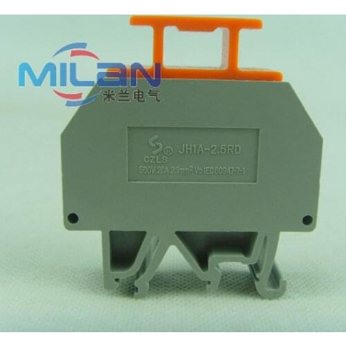 1PCS JH1A-2.5RD DIN Rail Screw Clamp Fuse Terminal Blocks Connector