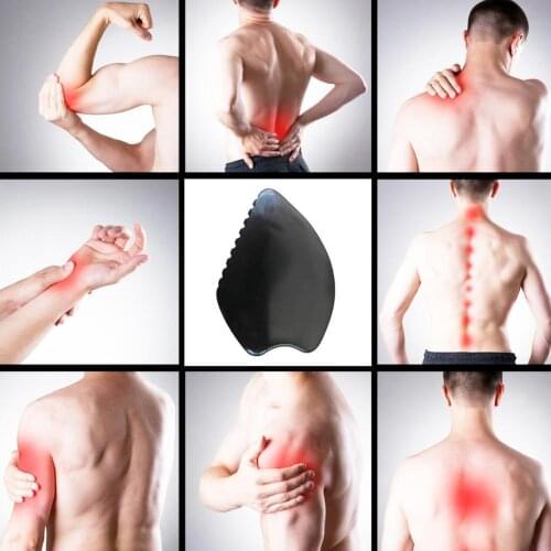 1Pcs Scraping Board Massager Traditional Physical Pressure Scraper Tool Body Care Massage Therapy Health O5Z7