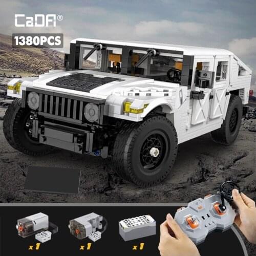 1380Pcs City Remote Control Off-Road SUV Building Blocks Technical RC Racing Car Vehicle Bricks Gift Assemble Toys For Children