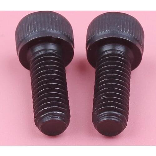 2pcs/lot Exhaust Muffler Bolts For Husqvarna 357 357XP 359 359EPA 445 445E 450E 455E 460 3120 Chainsaw Spare Tool Part