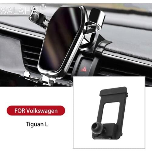 New Hot Sale Car Mobile Phone Holder For Volkswagen Tiguan L Air Vent Mount High Quality Car Accessories Stand Car Phone Bracket