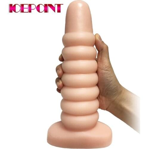 Large Butt Plug Silicone Anal Sex Toys for Women Men Anus Massage Clitoral Pussy Stimulate Anal Dildo Sucker Sexy Products