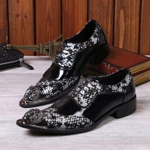 Christia Bella Personalized Printing Real Leather Man Bullock Carved Oxfords Shoes Party Dress Male Brogue Shoes Man Derby Shoes