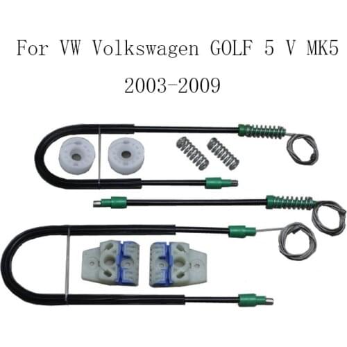 For Volkswagen GOLF 5 V MK5 2003-2009 Power Electric Window Regulator Repair Kit For VW GOLF Front Left 1K3837461