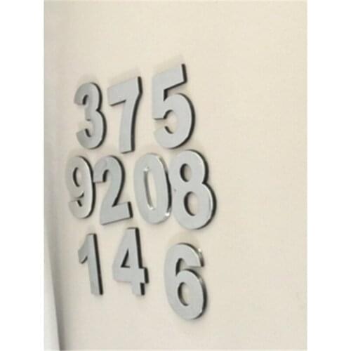 YTO tractor fittings Oriental Red Tractor Cover Vehicle sticking single word digital, height about 6CM