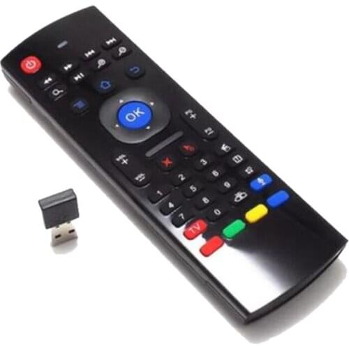 Fly Air Mouse Wireless Keyboard Mouse 2.4G Rechargeable Mini Remote Control for Smart Android Tv Box Mini Pc