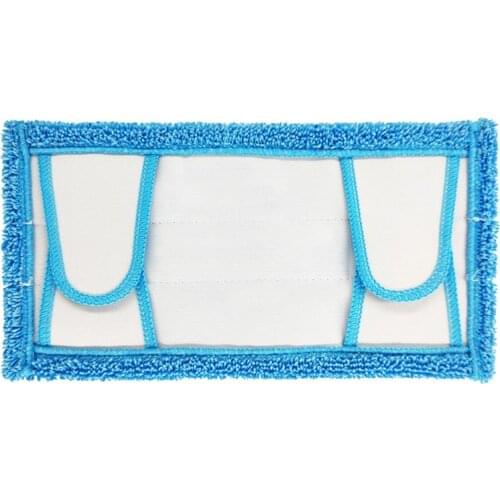 Mop Head Replacement Cloth Flat Mop Cloth Microfiber Mop Pad Suitable for Home/office Cleaning Supplies Blue LBS