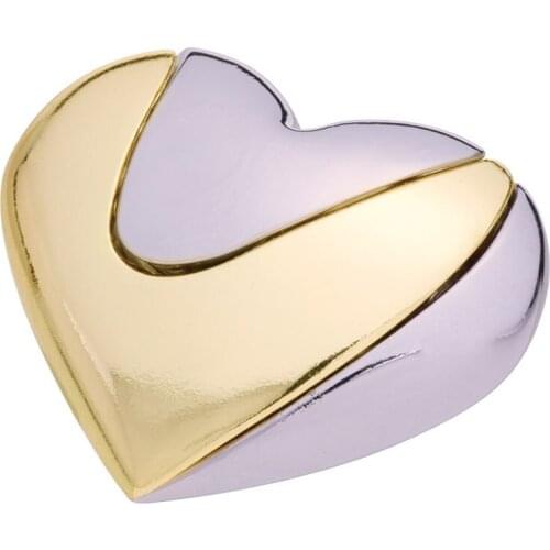 Newest 3D printing 2x2 love demon Magic cube Puzzle variant Valentines Day gift jewelry mirror red educational toys for kids