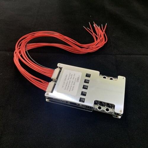 3.2V LifePo4 16S 120A 18650 BMS battery protection board with balanced battery managment system