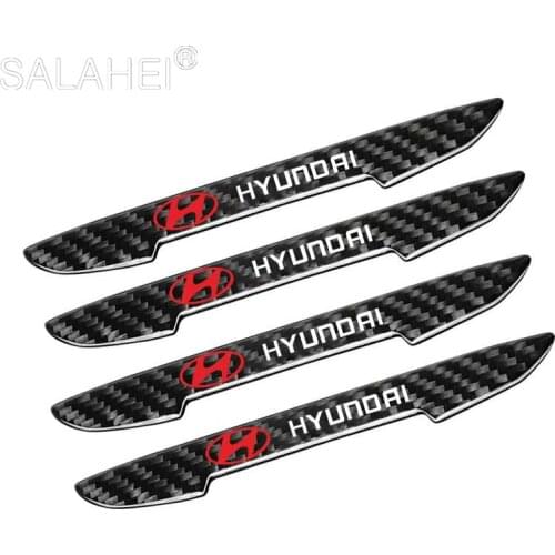 4pcs Car Door Anti-collision Strip For Hyundai Solaris Accent I30 IX35 Tucson Elantra Santa Fe Getz I20 Sonata I10 HB20 Tiburon