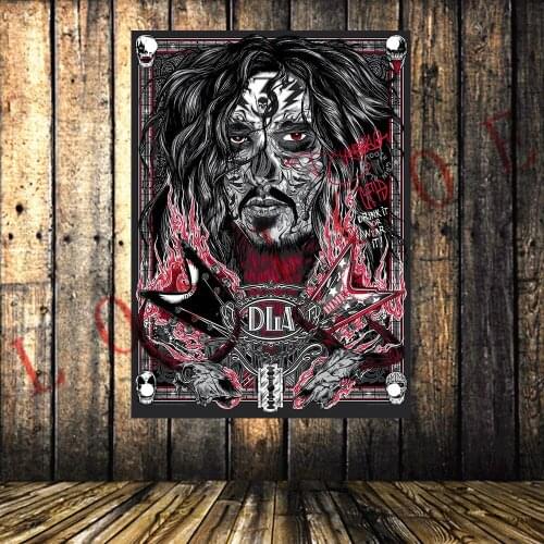 Rock Band Posters Banners & Flags Hip hop\Jazz\Reggae\Heavy Metal Music Poster Tapestry Hanging Painting Background Decor Cloth