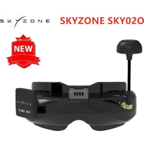 SKYZONE SKY02O SKY 02O FPV Goggles 600x400 OLED 5.8G SteadyView Diversity RX HeadTracker DVR HDMI AVIN/OUT for RC Racing Drone