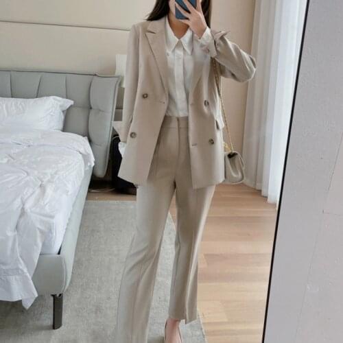 Женские элегантные брючные костюмы UVRCOS China At AliExpress