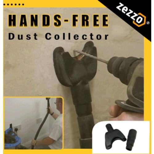 Zezzo® Hands-Free Dust Collector Universial Electric Drill Dust Vacuum Suction Collector Dustproof Device Power Tool Accessories