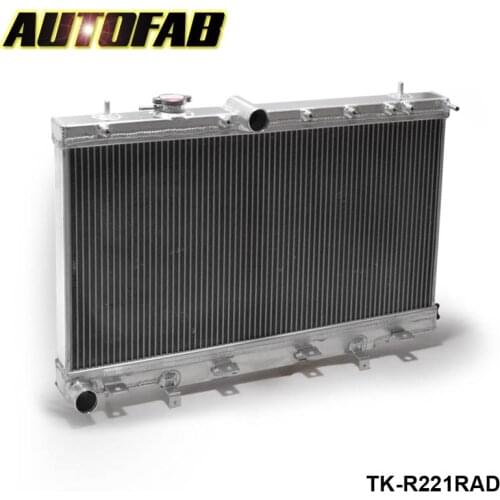For Subaru Impreza WRX STI GDB GD8 GD TURBO 2 Row Aluminum Radiator 2002-2007 AF-R221RAD